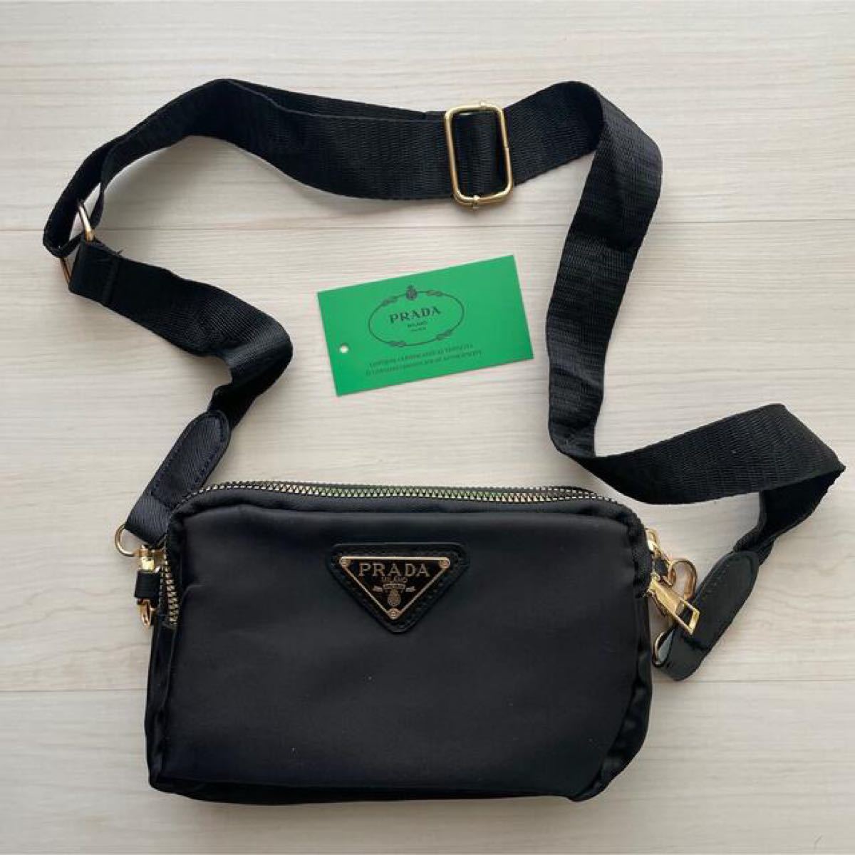 プラダ ノベルティ ショルダーバッグ ポーチ｜Yahoo!フリマ（旧PayPay