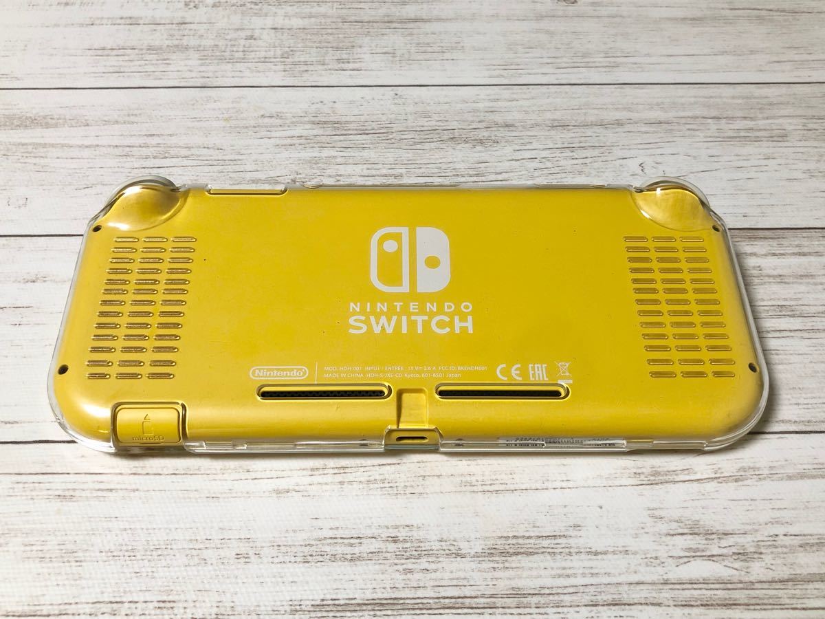 ジャンク品】Nintendo Switch Lite イエロー 充電器付き Nintendo