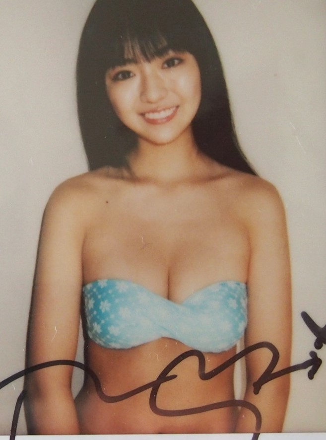 Yahoo!オークション - 豊田ルナ 直筆サイン入りチェキ ヤングマガジン