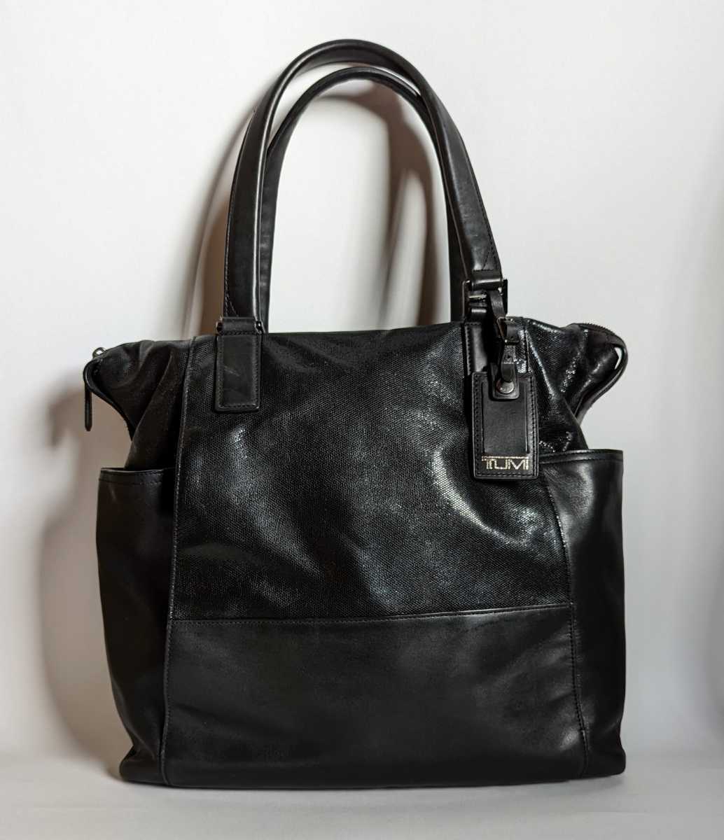 Yahoo!オークション - レザー TUMI トートバッグ トゥミ Beacon Hill