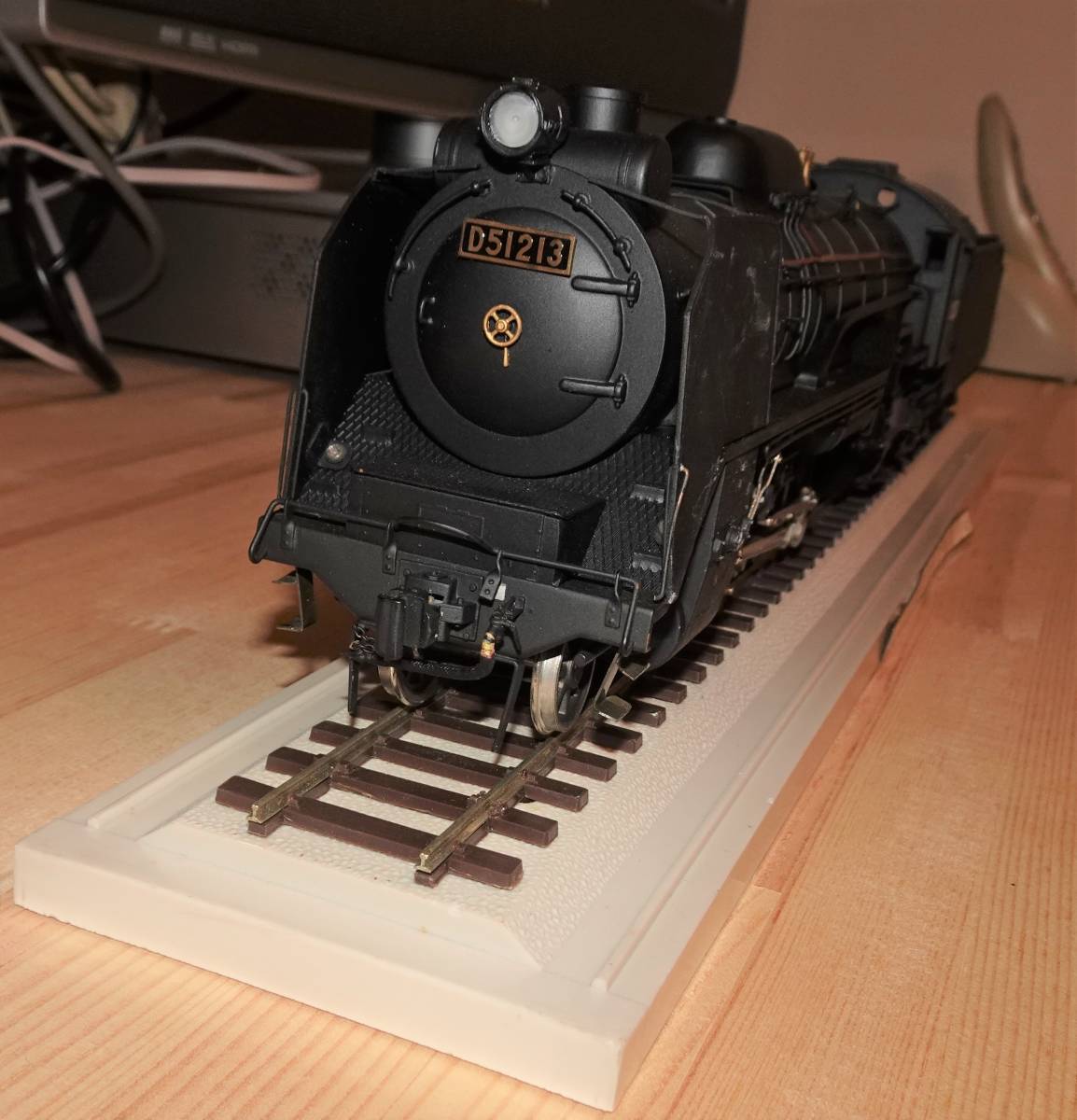 Yahoo!オークション - D51 蒸気機関車模型 D511161 1/42 鉄道模型 ジャ