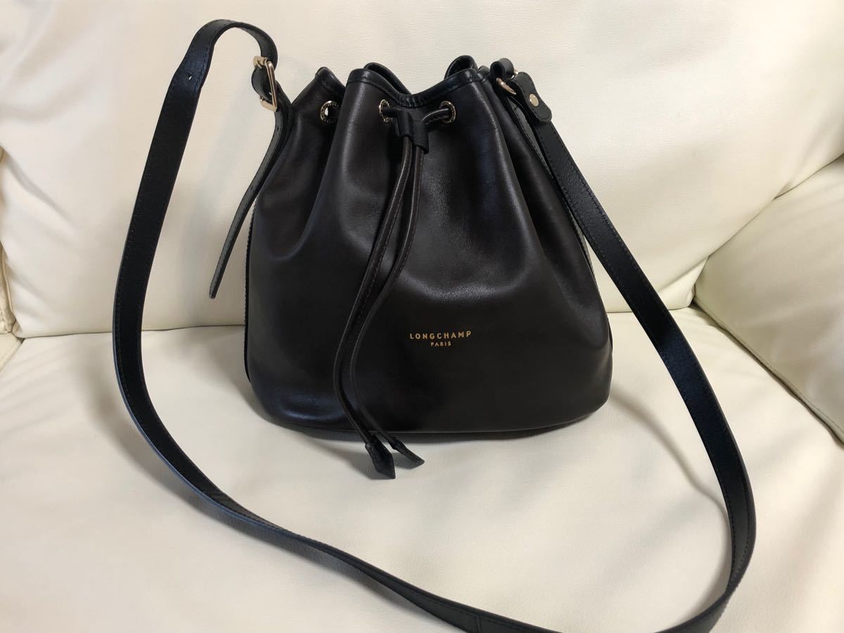 LONGCHAMP ロンシャン レザー巾着バッグ 未使用｜Yahoo!フリマ（旧