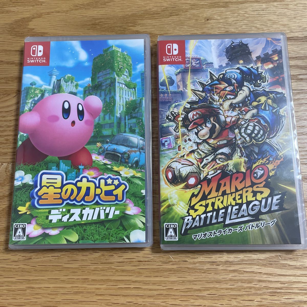 Switch】 星のカービィ ディスカバリー マリオストライカー バトル