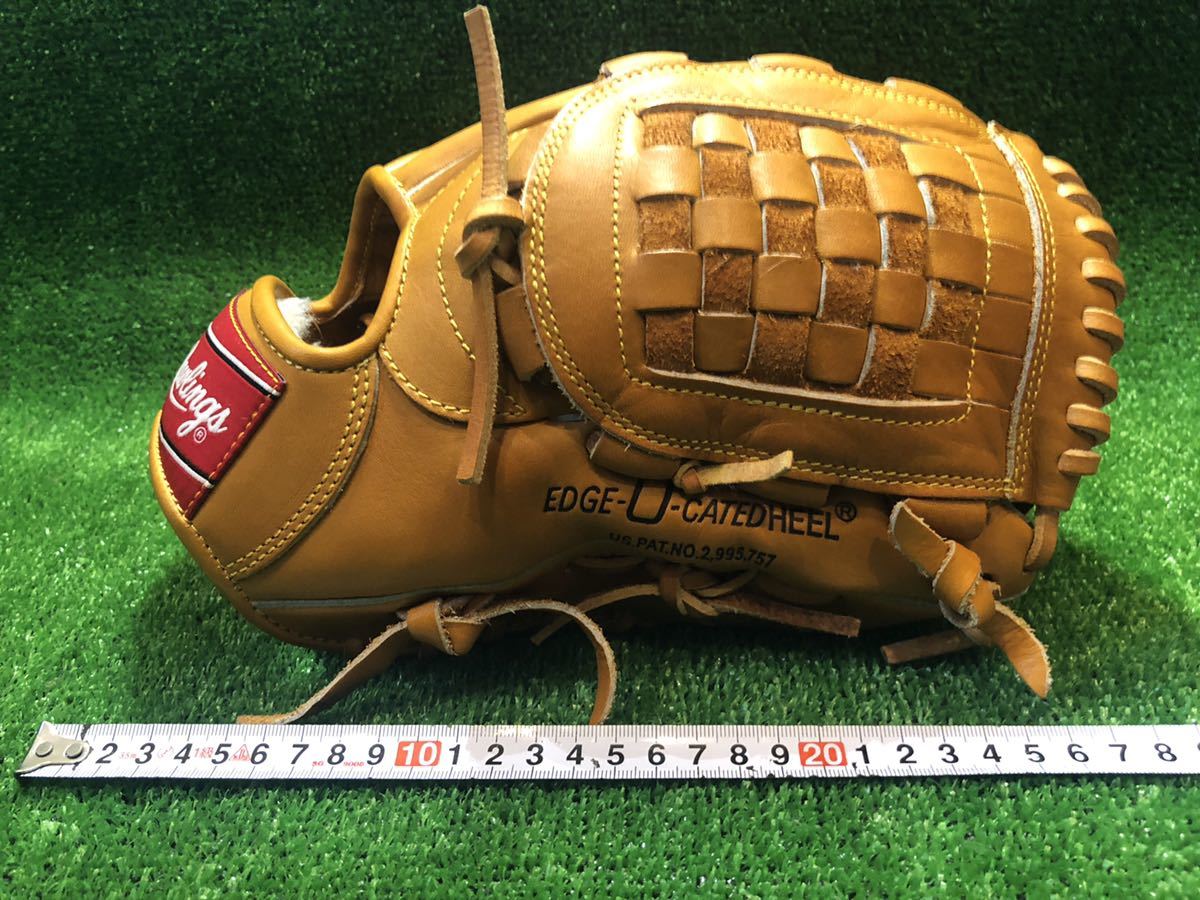 即戦力品・美品】ローリングス 長嶋茂雄モデル 復刻版 一般軟式用 内