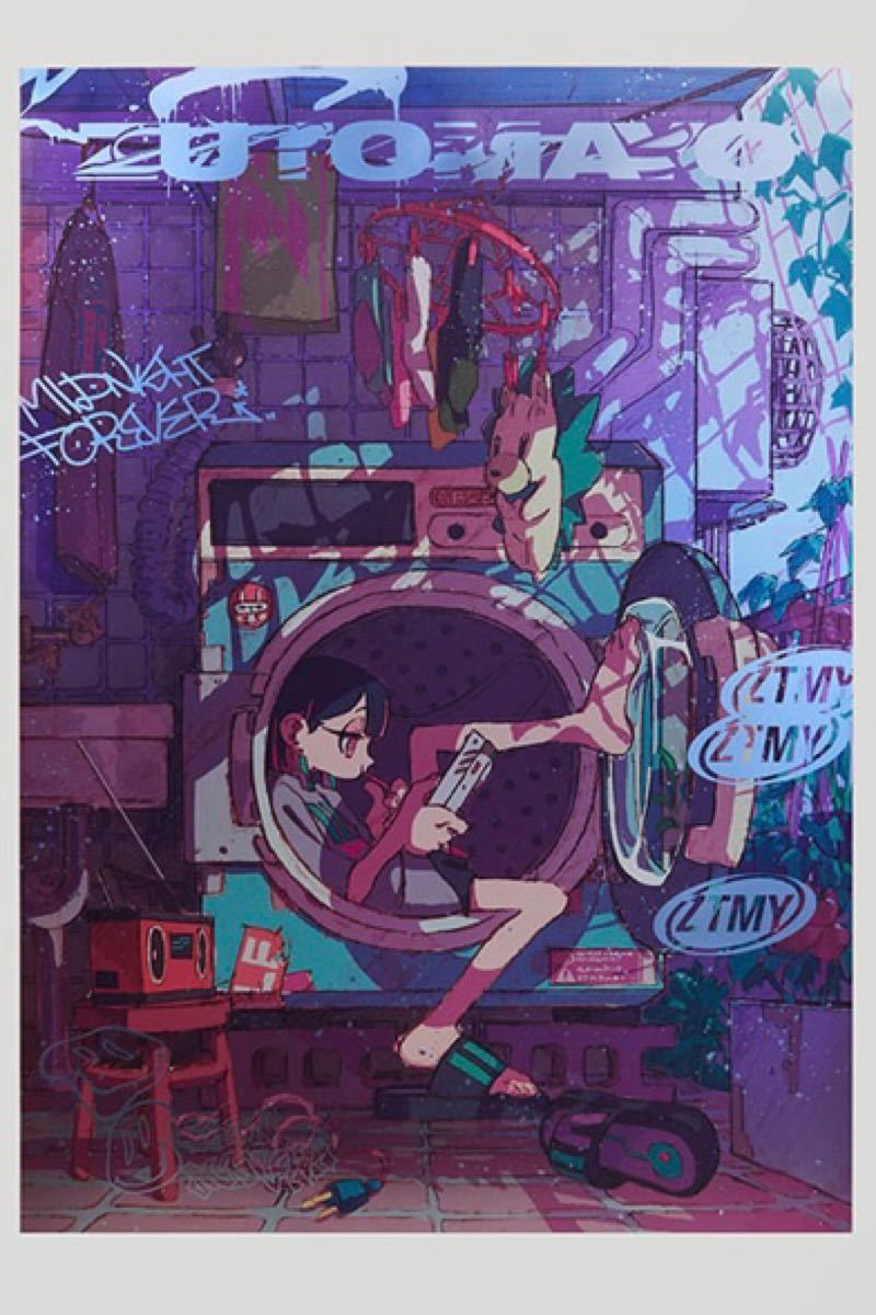 新品 メタリックポスター 2種 ずっと真夜中でいいのに プレミアム会員