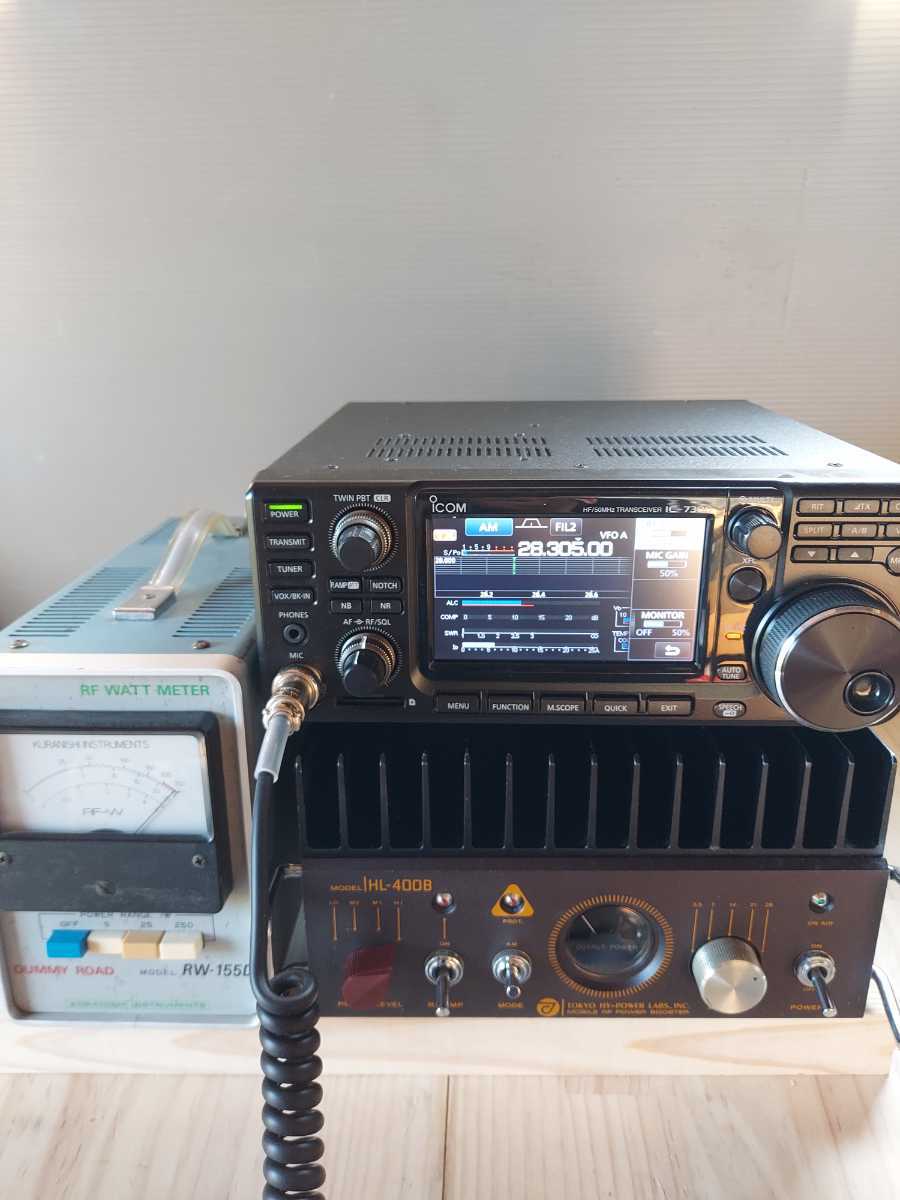 Yahoo!オークション - HFリニアアンプ 東京ハイパワー HL400B 動作確認