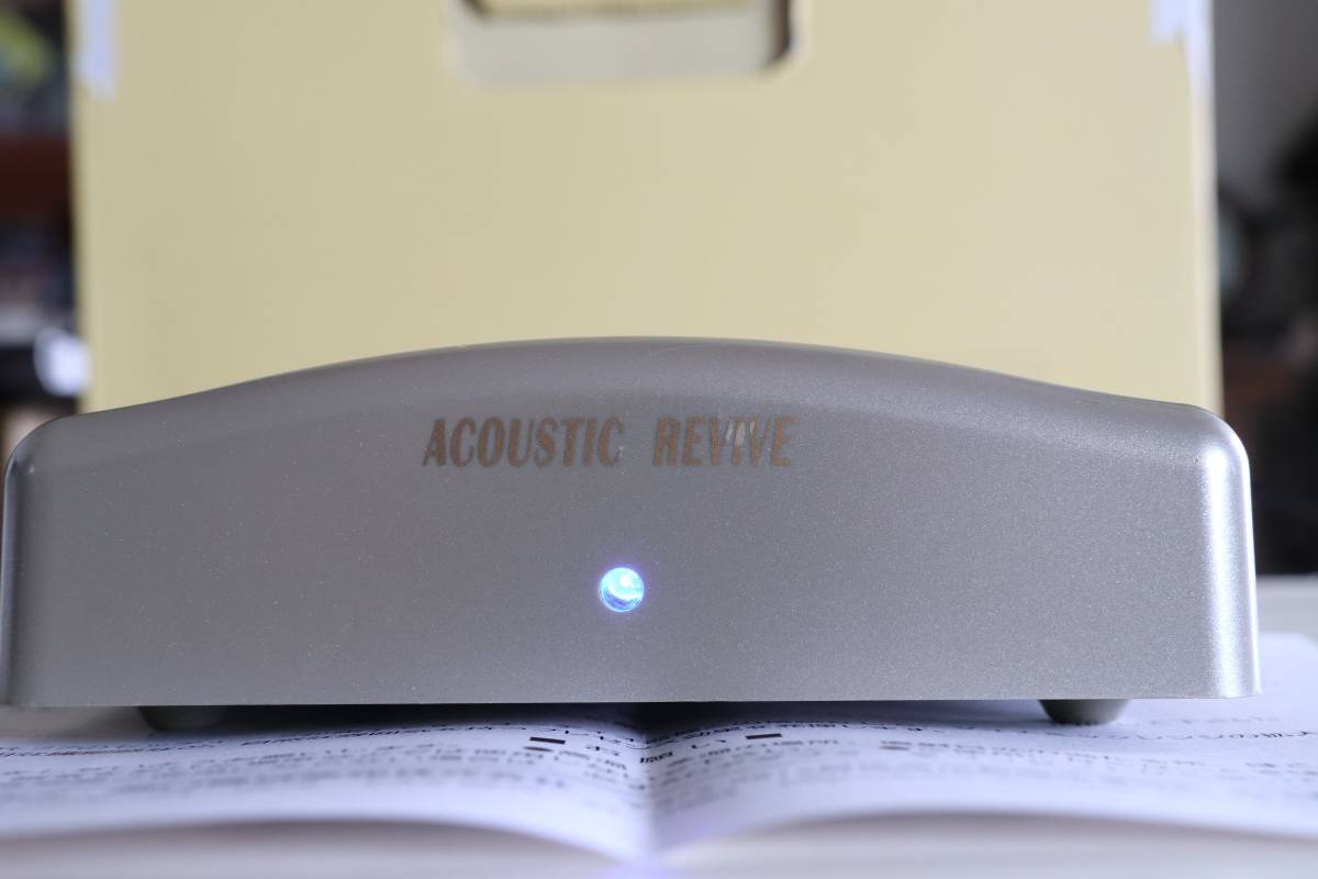 ACORSTIC REVIVE】 RR-77 音質改善装置 ACOUSTIC REVIVE 超低周波発生