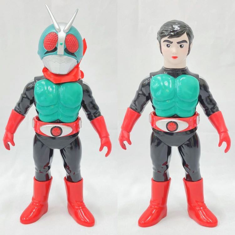 Yahoo!オークション - 当時物 メディコムトイ 石森プロ 東映 ソフビ 仮