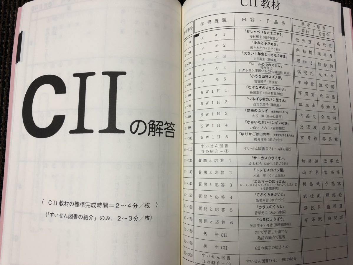公文 国語 C I C Ⅱ 解答 くもん｜Yahoo!フリマ（旧PayPayフリマ）