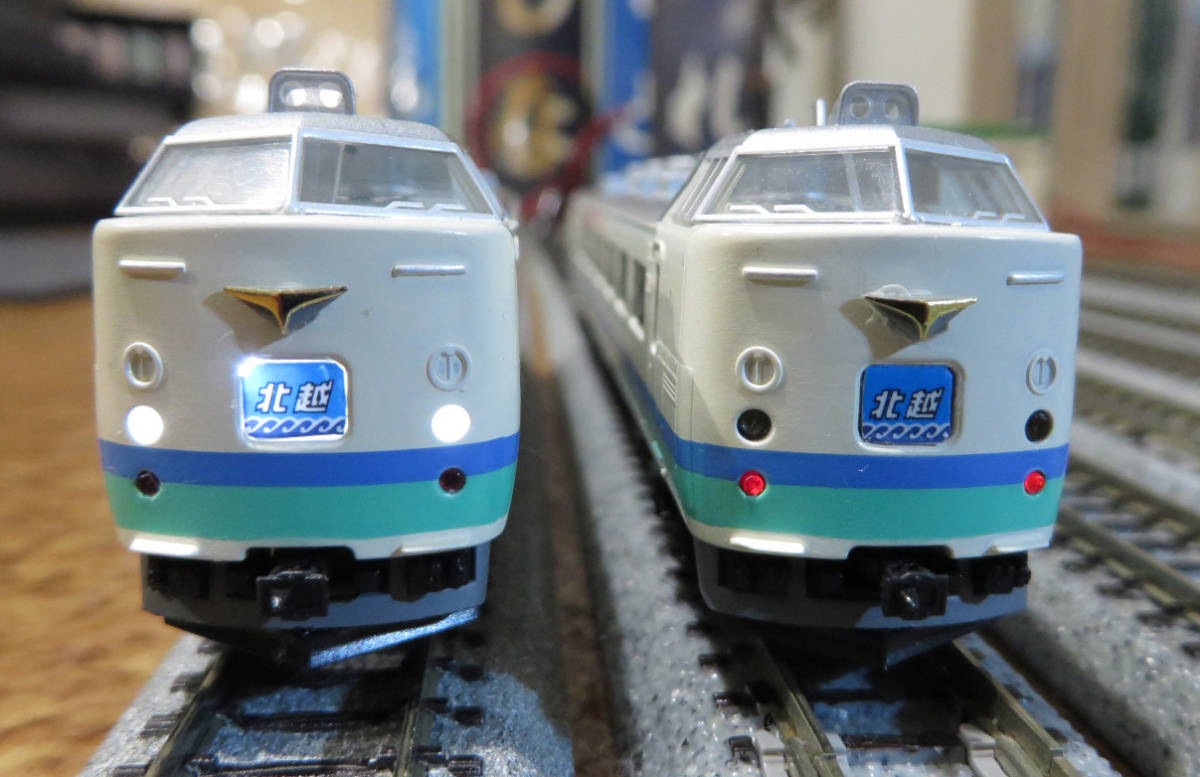 Yahoo!オークション - TOMIX 485系(北越白鳥雷鳥カラー)非HG旧製品LED