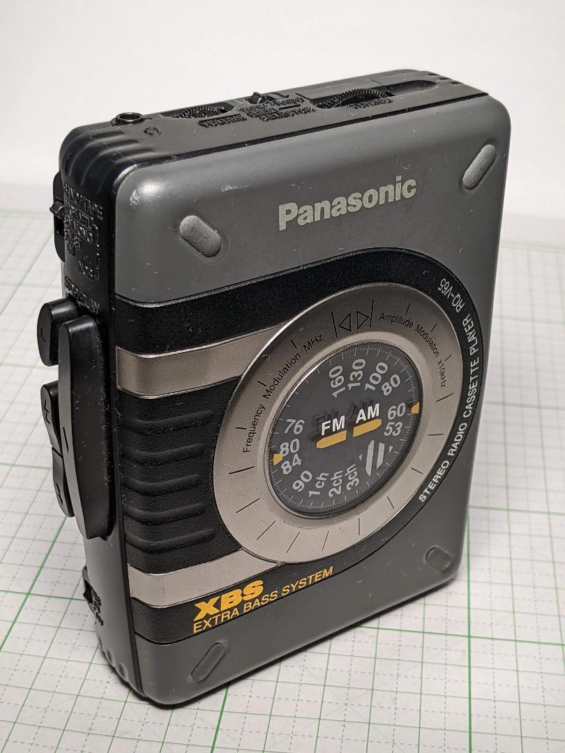 Yahoo!オークション - 整備済み Panasonic RQ-V65 ラジオカセットプレ