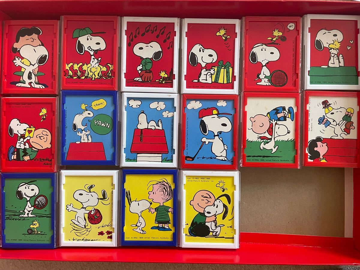 スヌーピー 森永チャミーチョコレート 空き箱 昭和レトロ 10点まとめて