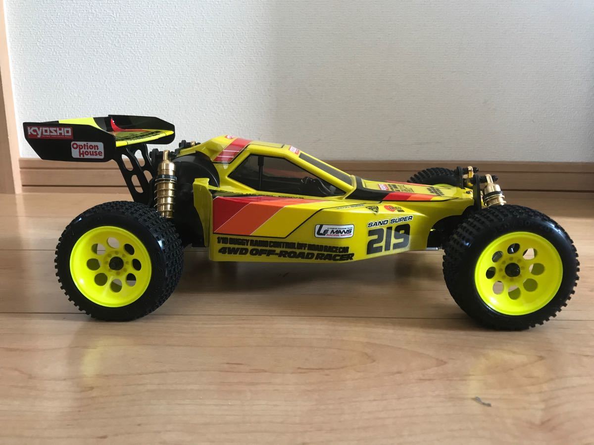 新品 】京商 ターボオプティマミッド風 ボディ・ウイング 2点セット