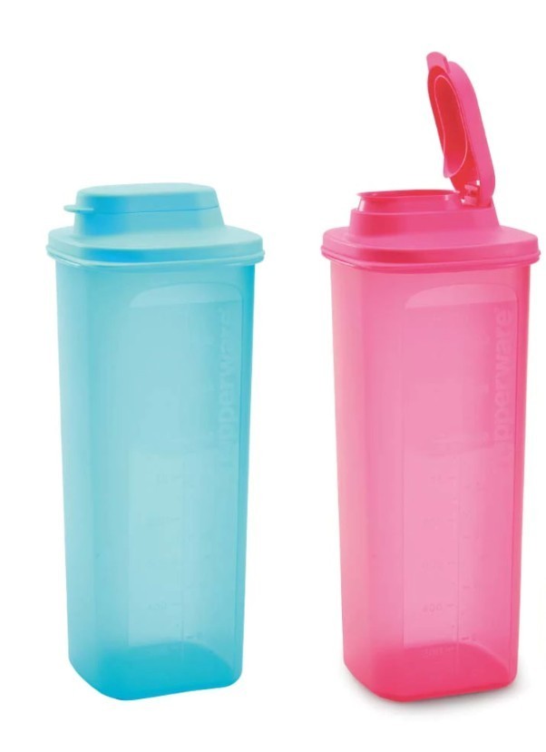 タッパーウェア・Sライン2Lサイズ2色セット（ブルー＆ピンク）｜Yahoo