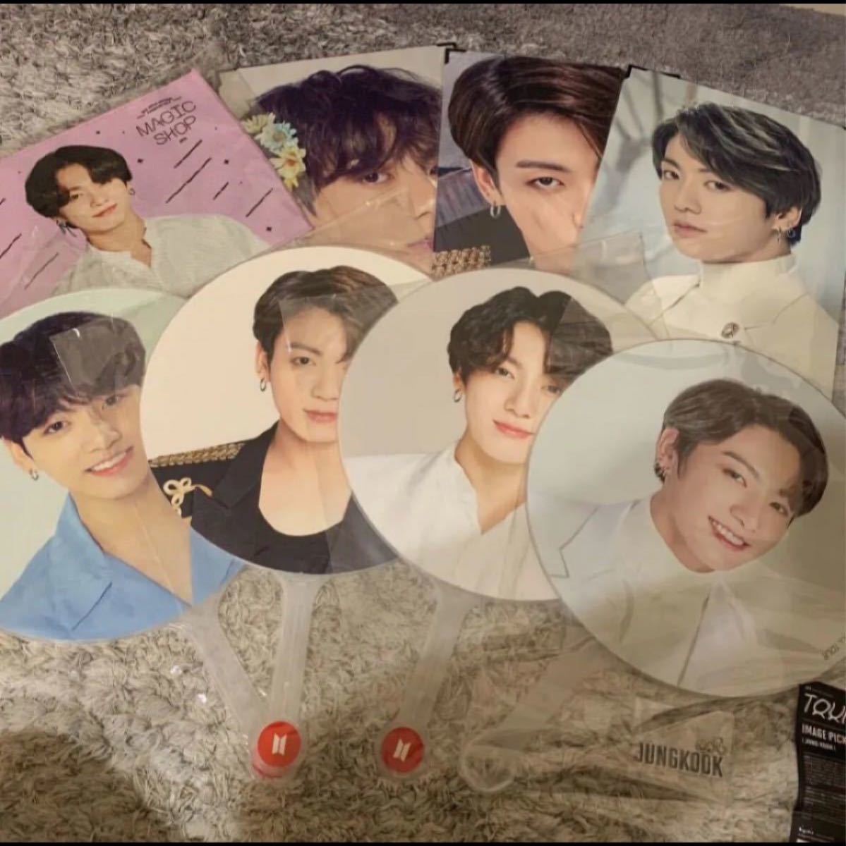 BTS グク うちわセット