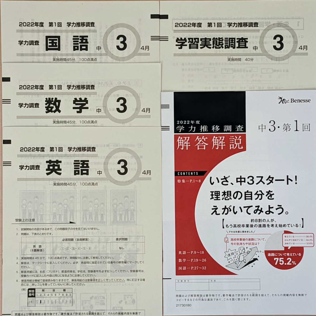 2025年度中1 第2回 学力推移調査 2025年度 中学1年生 学力推移調査 第2