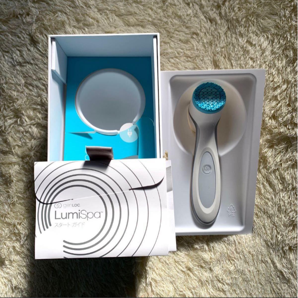 NU SKIN ニュースキン ルミスパ 充電器正規購入品 クレンザー付 NU