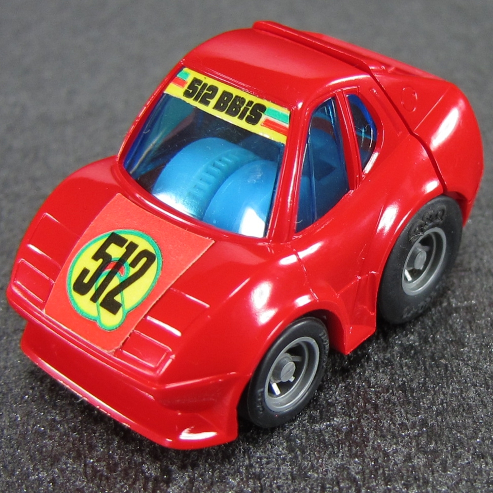 Yahoo!オークション - 日本製 チョロQ A-61 フェラーリ 512 BBi 赤