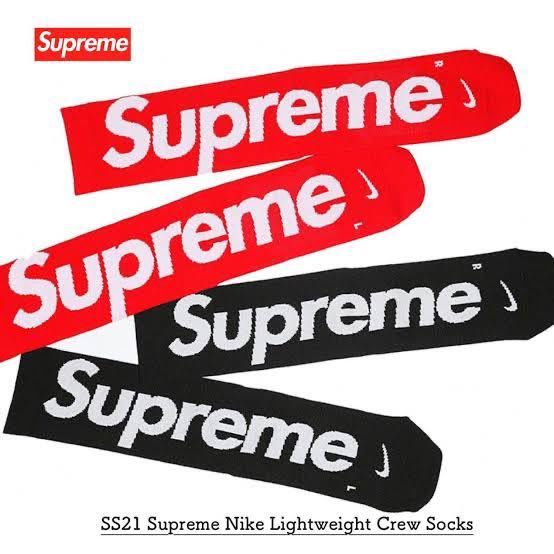 Supreme Nike Lightweight Crew Socks シュプリーム ナイキ クルー