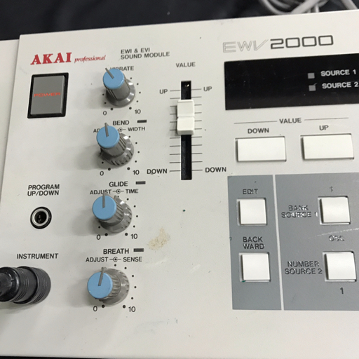 Yahoo!オークション - AKAI EWV 2000 EWI 1000 ウィンドシンセサイザー