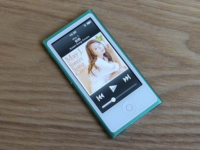 iPod nano 第7世代 16GB A1446 グリーン モデル PD478J Bluetooth搭載