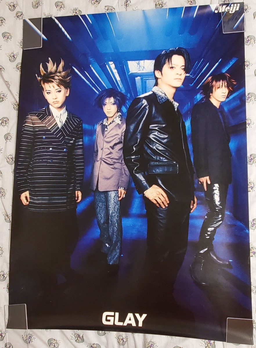 お値下げ不可 GLAY 非売品ポスター 2種 まとめて Meiji CD予約特典