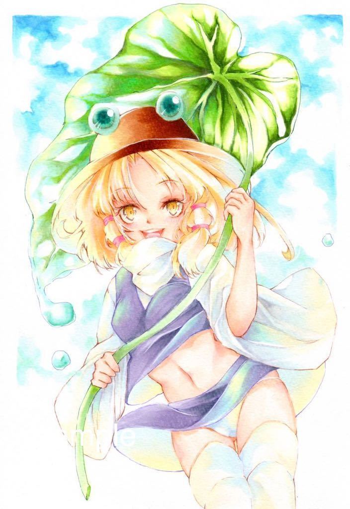 Yahoo!オークション - 同人手描きイラスト/ 東方Project /洩矢諏訪子/