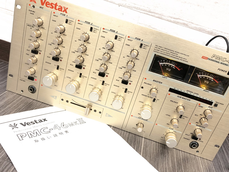 Yahoo!オークション - Vestax PMC-46 MKII ロータリーミキサー DJミキ