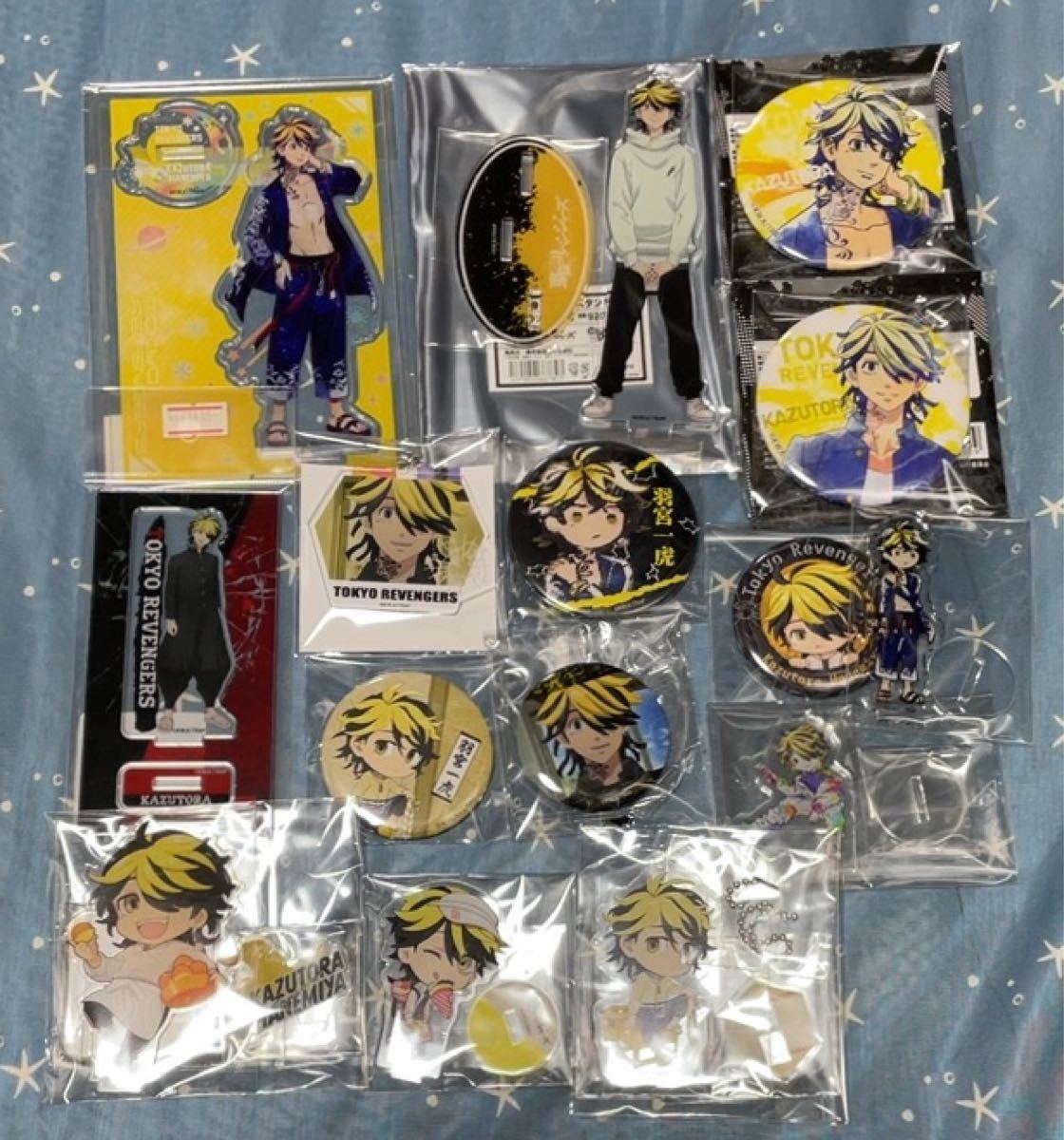 東京リベンジャーズ Night rain 缶バッジ 羽宮一虎 70個 東京