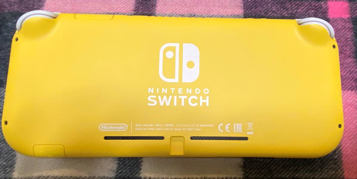 Nintendo Switch Lite 本体 イエロー ニンテンドースイッチライト 動作