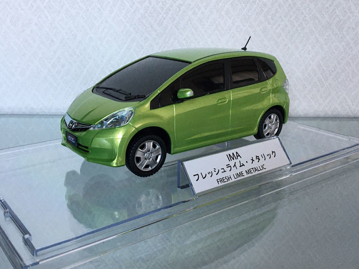 送料無料 1/24位 ホンダ フィット カラーサンプル ミニカー HONDA FIT