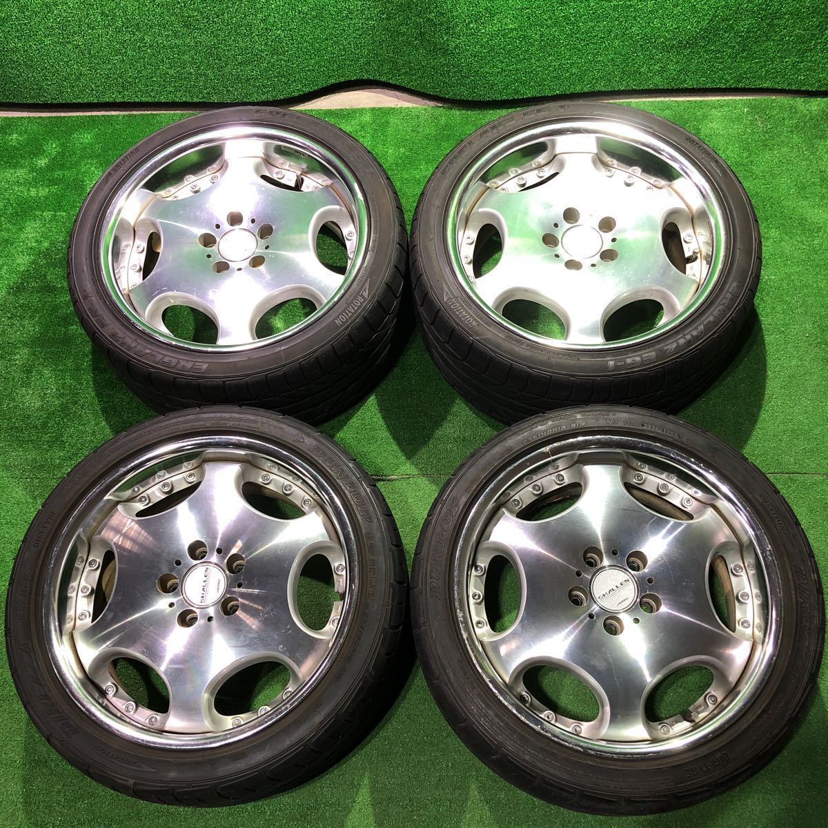 Yahoo!オークション - 深リム ENKEI AME SHALLEN シャレン 18インチ 8J