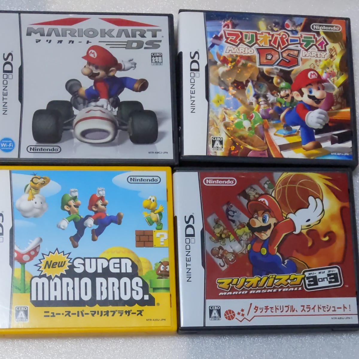 DSソフト マリオシリーズのゲーム4本セット販売｜Yahoo!フリマ（旧