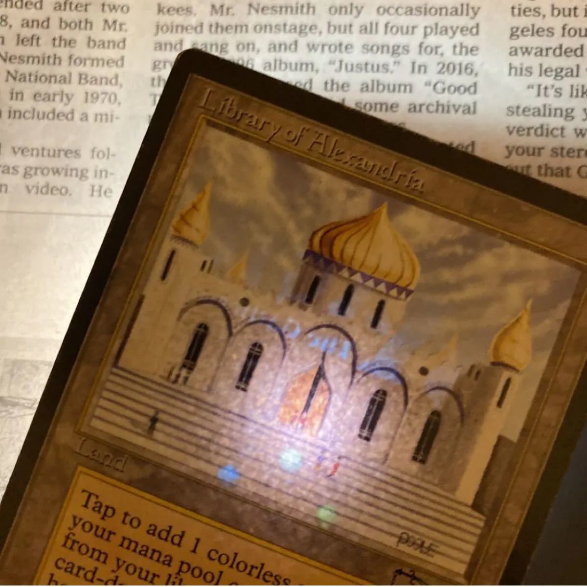 MTG Library of Alexandria 英語 アラビアンナイトMTG｜Yahoo!フリマ