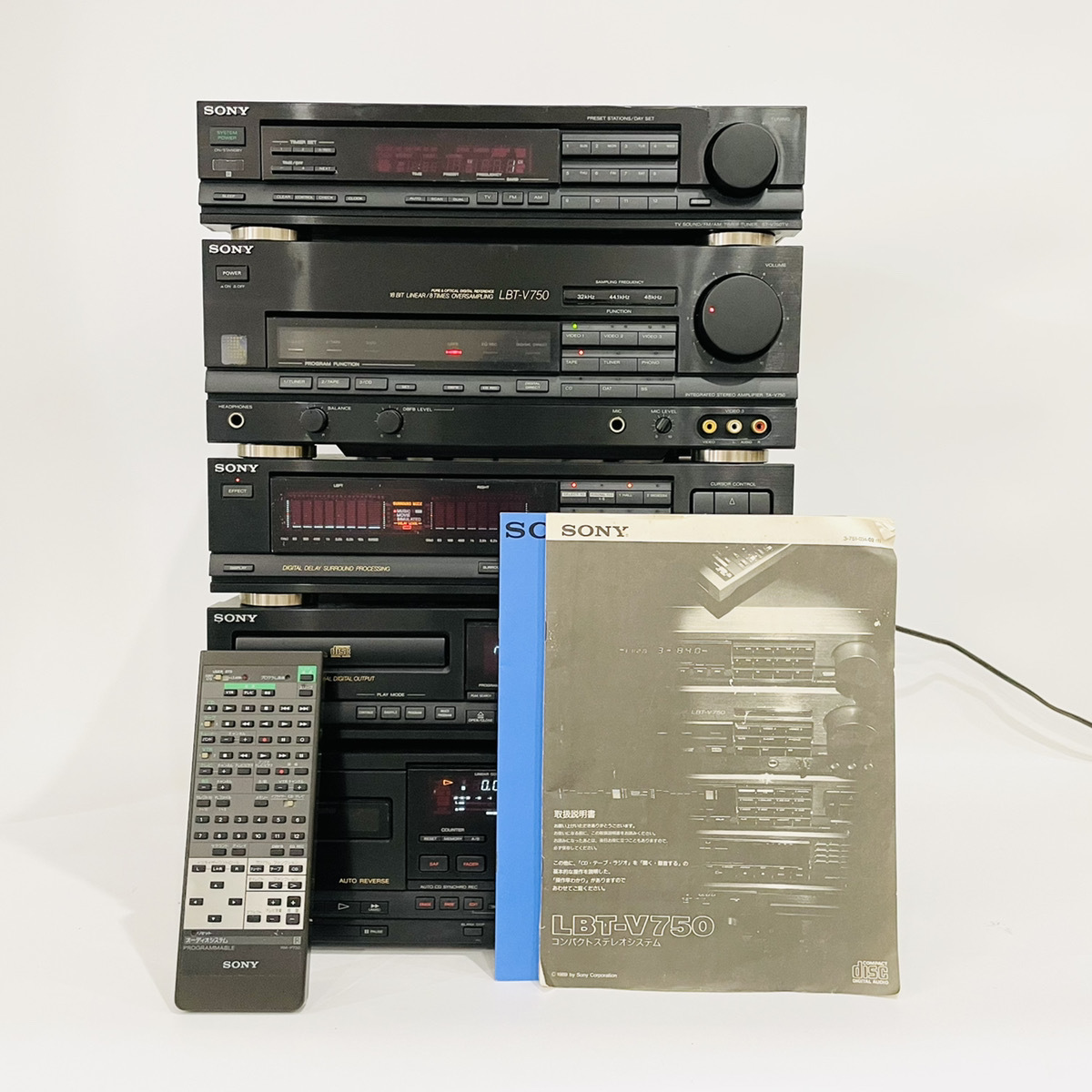 Yahoo!オークション - SONY LBT-V750 システムコンポ