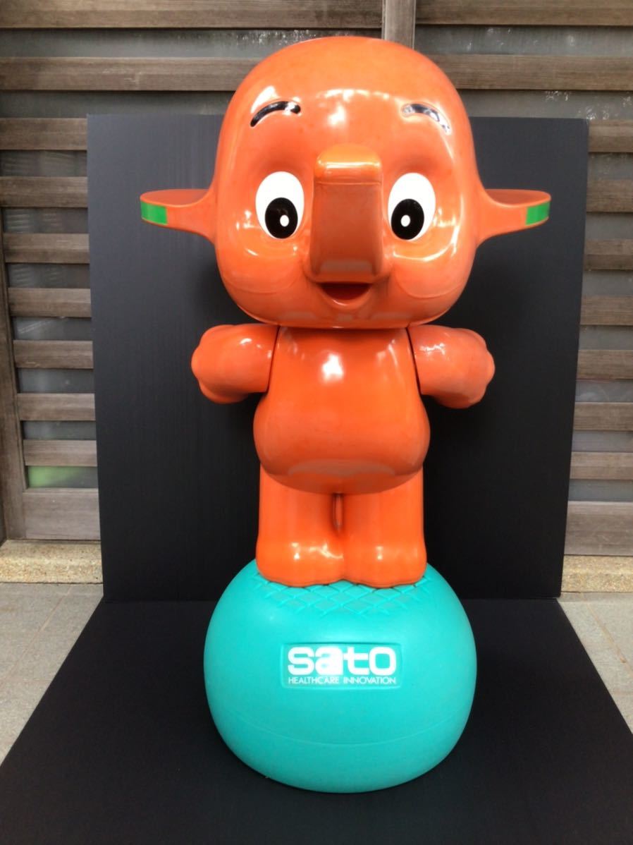 Yahoo!オークション - 当時物/佐藤製薬/サトちゃん/SATO/店頭用/大型/