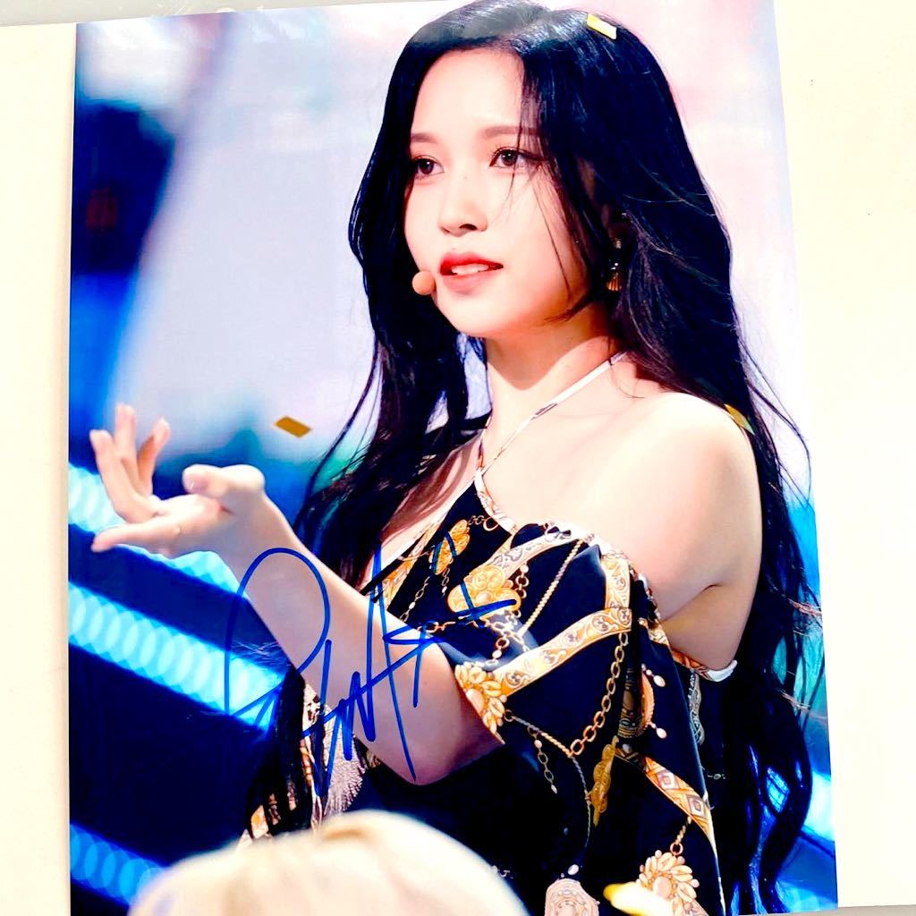 Yahoo!オークション - TWICE(ミナ)直筆サイン入り写真