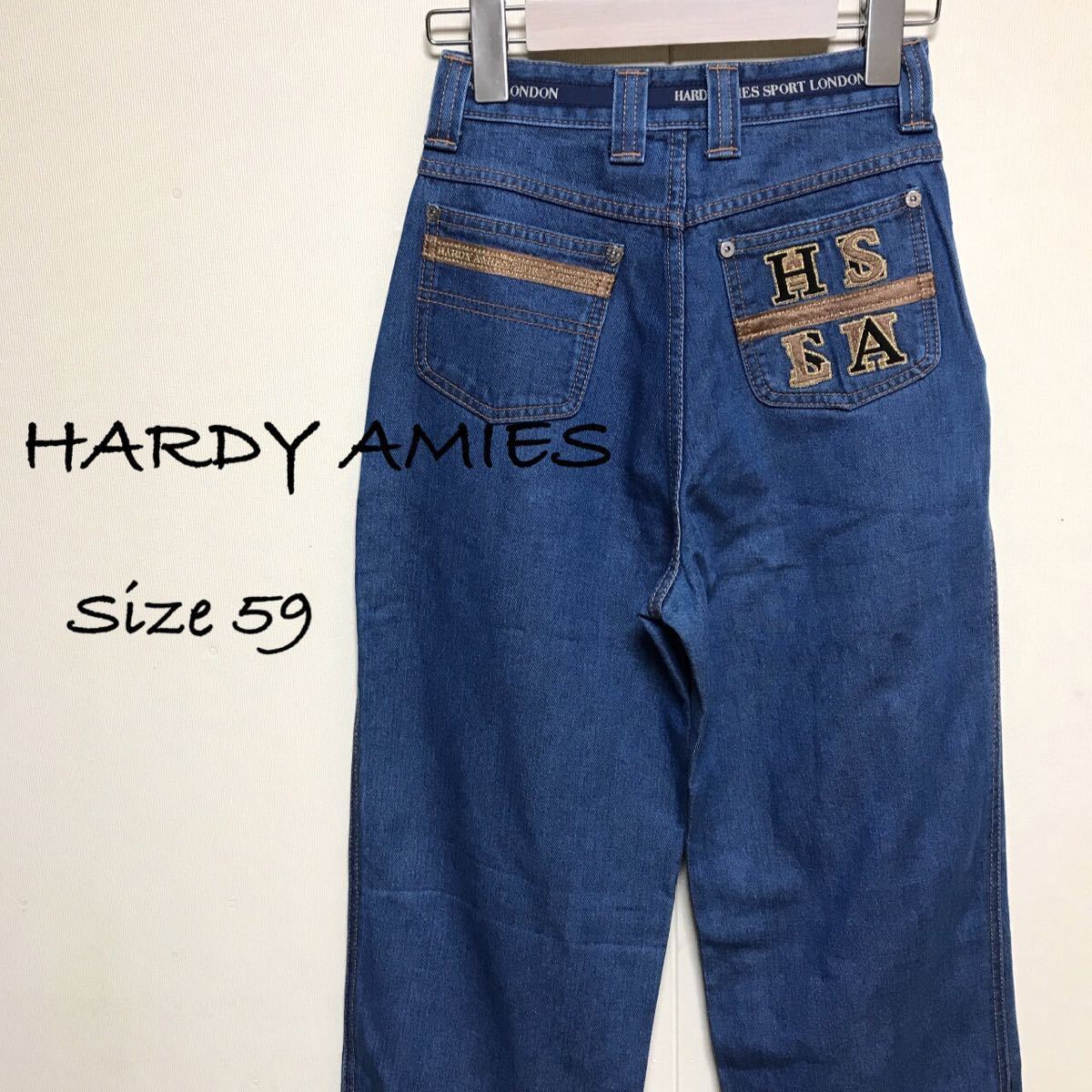 送料無料 ハーディエイミス hardy amies sport デニム ジーンズ 日本製