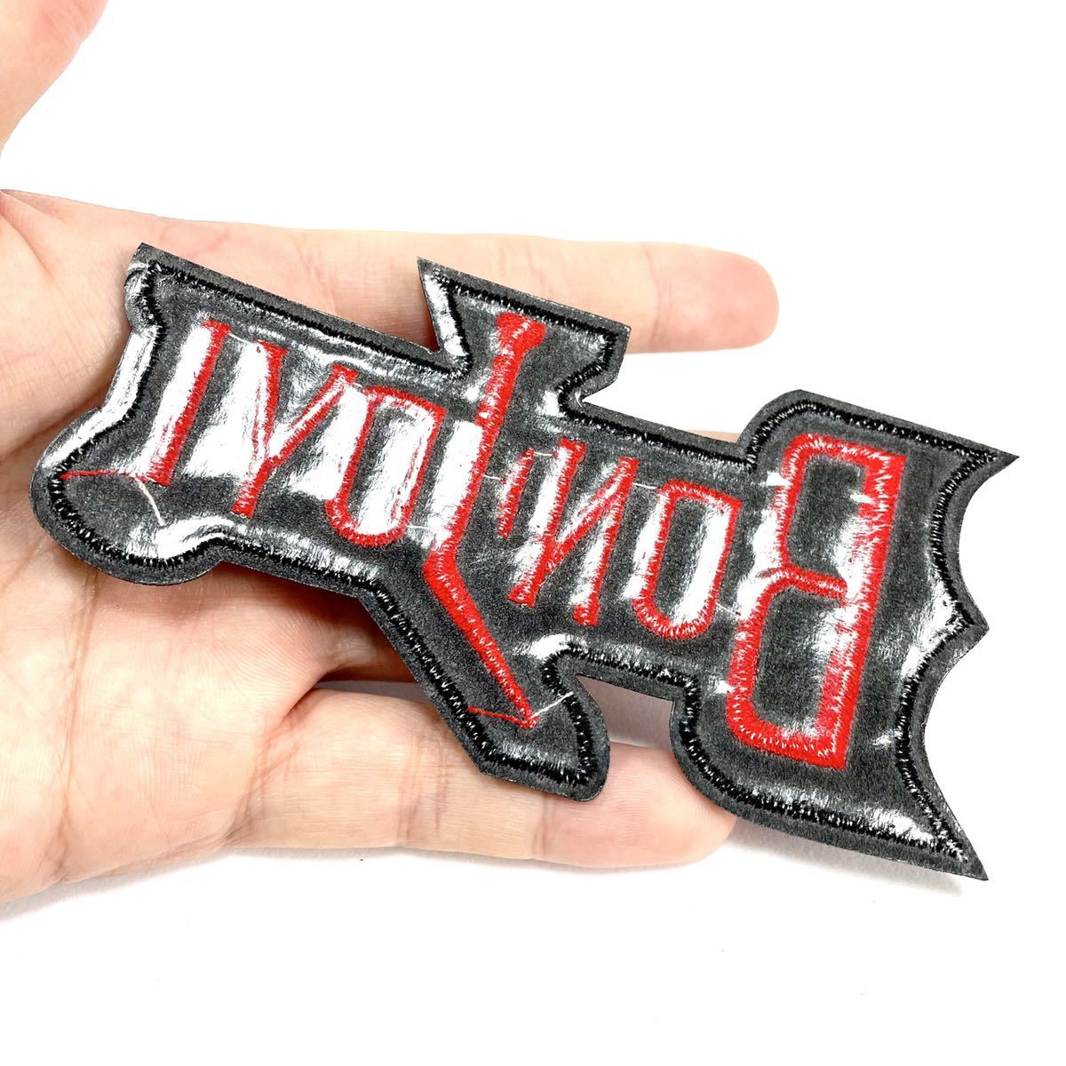 BON JOVI ワッペン ボンジョヴィ アイロンワッペン patch｜Yahoo