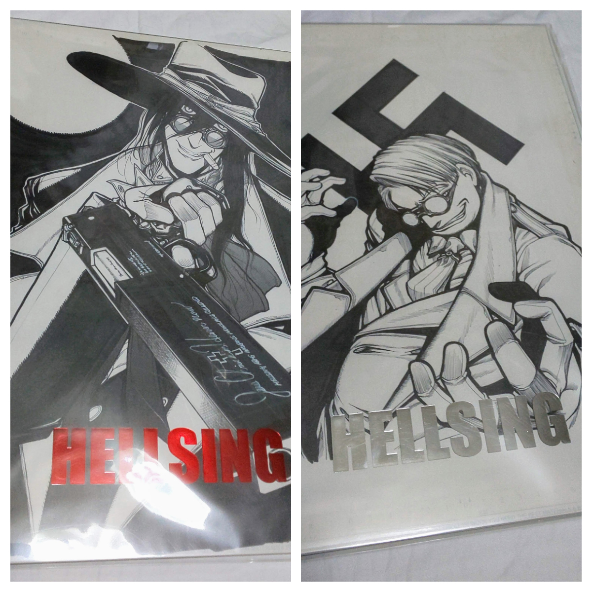 Yahoo!オークション - ヘルシング 20周年記念 複製原画 王立国教騎士団