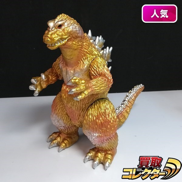 Yahoo!オークション - mF930b [人気] ギガブレイン ソフビ キンゴジ 金