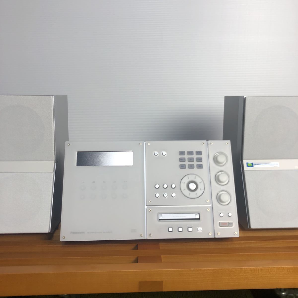 Panasonic パナソニック CD/MDミニコンポ システムコンポ SA-PM50MD