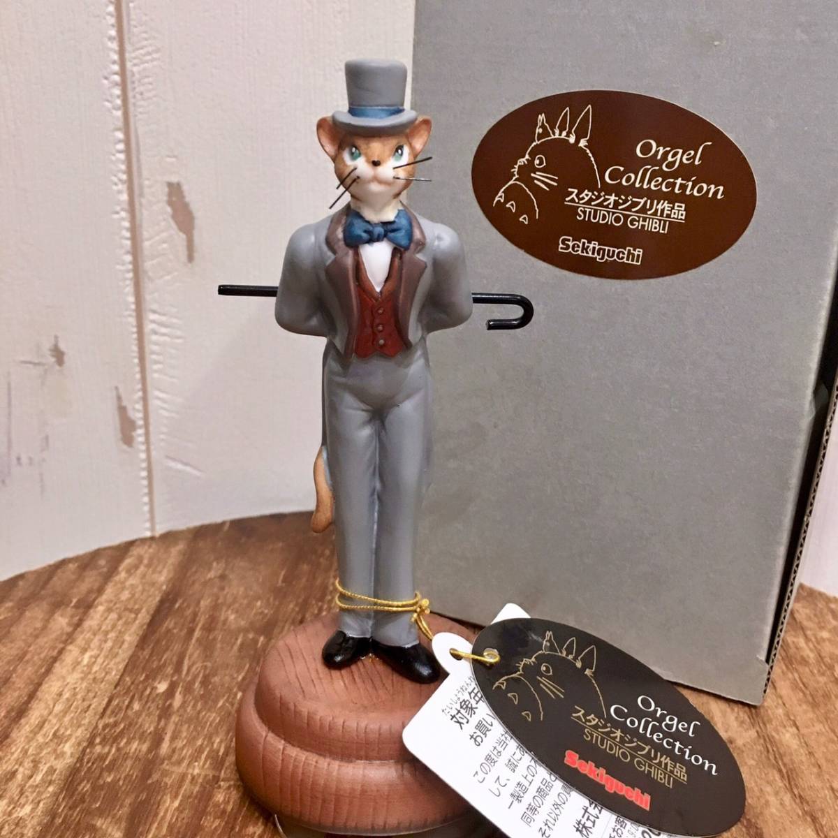 Yahoo!オークション - 猫の恩返し バロン 陶器製 オルゴール ジブリ 耳
