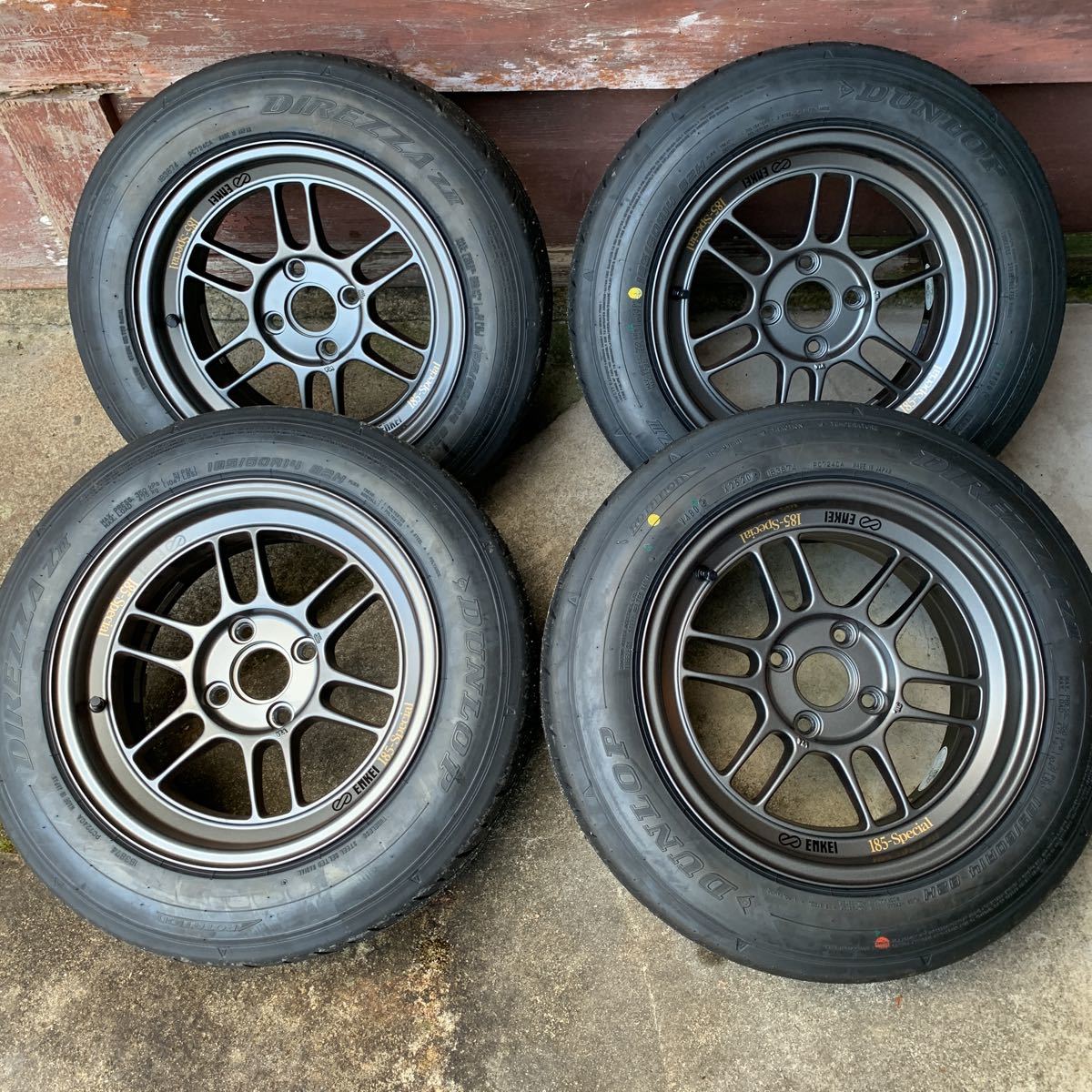 Yahoo!オークション - ホイールのみ タイヤ無しです エンケイ RPF1 14