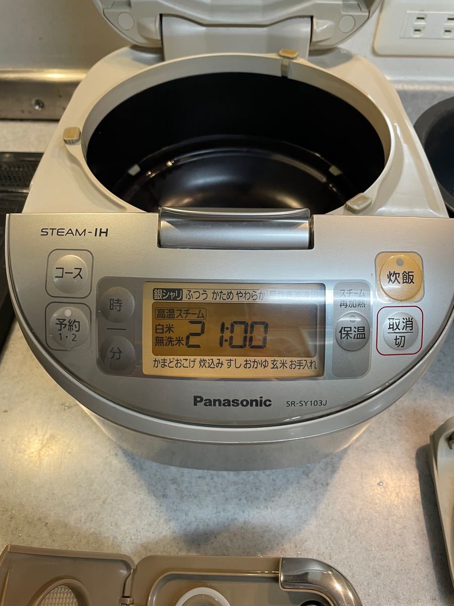 Panasonic パナソニック 炊飯器 炊飯器5 5合 SR-SY103J Panasonic炊飯