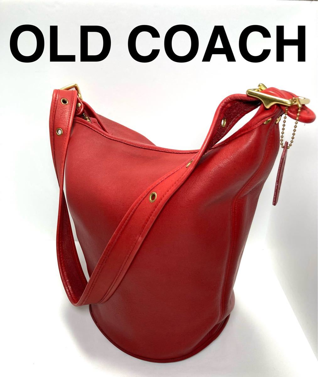 美品】オールドコーチ ショルダーバッグ DUFFLE SAC バケツ 9085