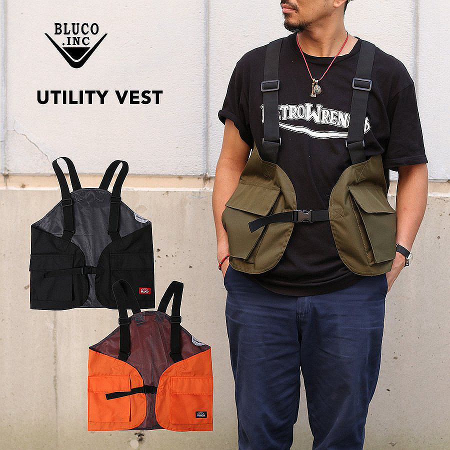 Yahoo!オークション - BLUCO ブルコ ユーティリティベスト 黒／ワーク