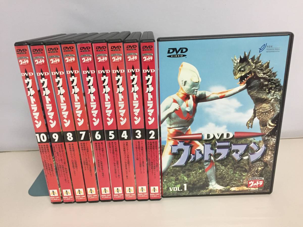 Yahoo!オークション - ウルトラマン DVD 全10巻セット 初代 VOL.1～10