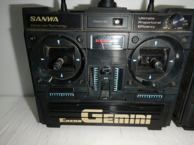 Yahoo!オークション - SANWA/サンワ プロポ EXERD Gemini 送信機 2点