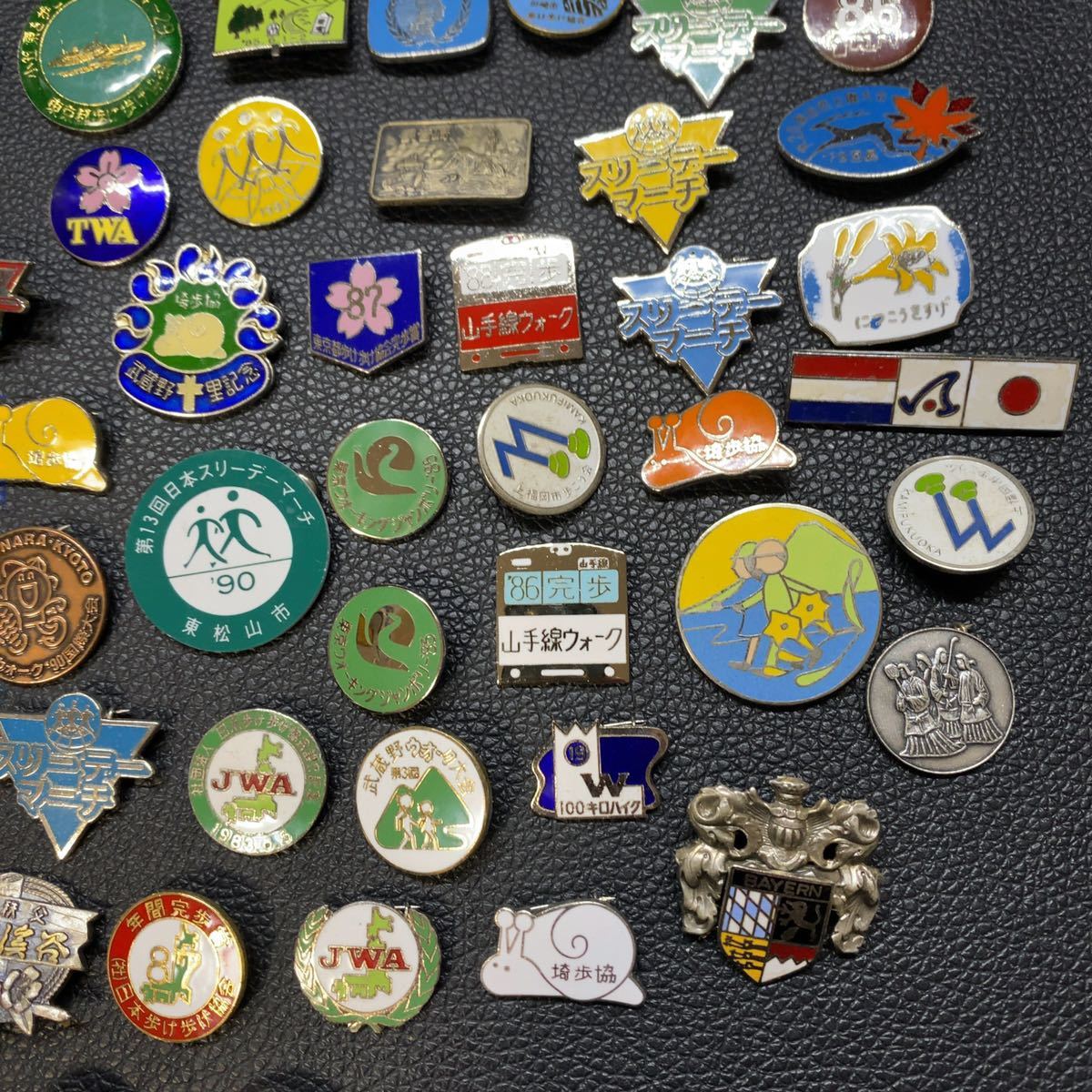 Yahoo!オークション - ウォーキング スリーデーマーチ バッジ ピンズ